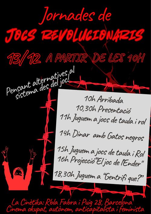 JORNADES DE JOCS REVOLUCIONARIS