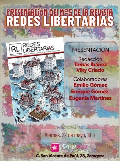 Presentación de la revista nº 5 de 'Redes libertarias' 