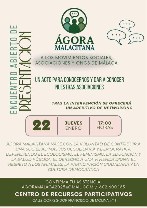 Encuentro abierto de presentación 