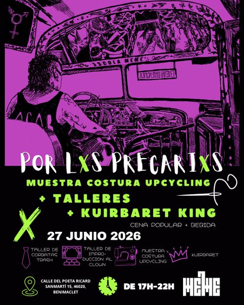 ¡POR LXS PRECARIXS!