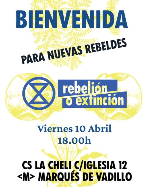 Bienvenida Rebelión o Extinción⌛️❤️‍🔥