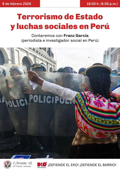 Terrorismo de Estado y luchas sociales en Perú