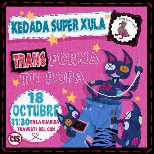 Kedada super xula TRANSforma tu ropa
