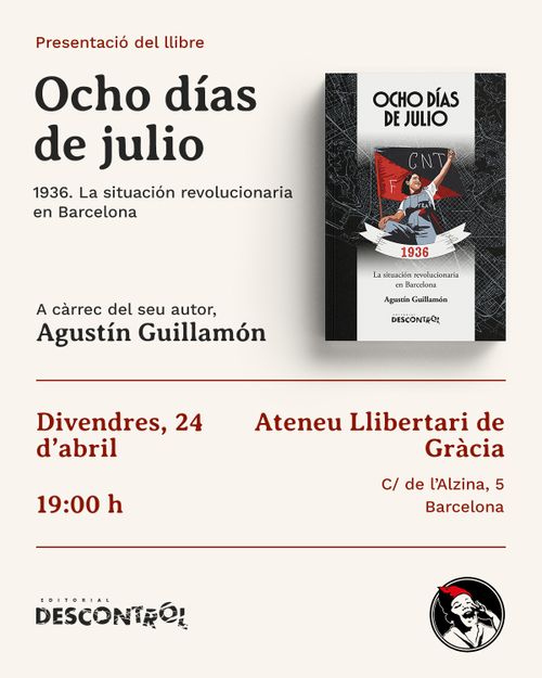 Presentació del llibre: "8 DÍAS DE JULIO"