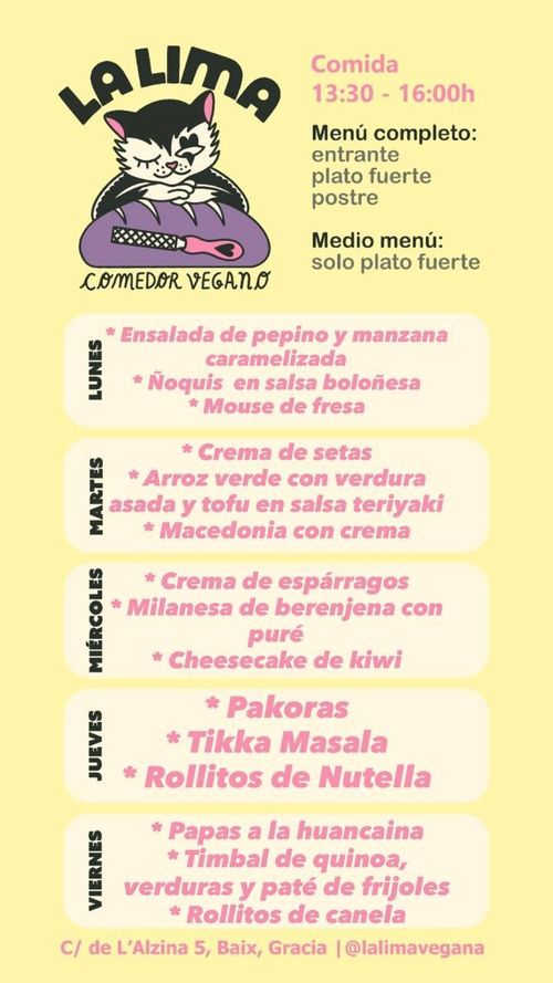 LA LIMA, comedor vegano🌱