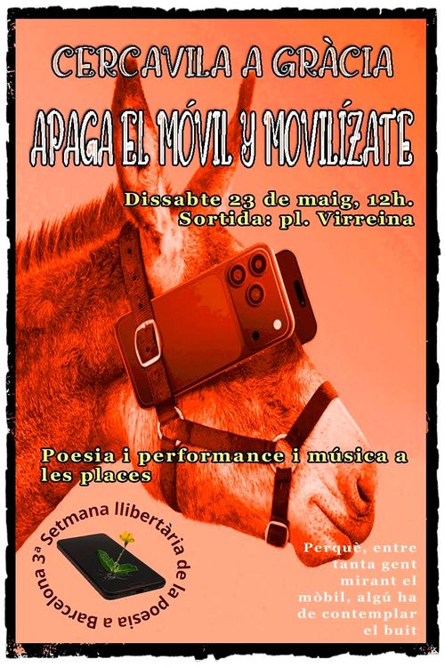 Cercavila: APAGA EL MÓVIL Y MOVILÍZATE