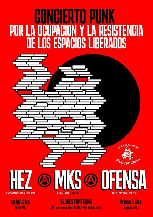 Concert punk: Hez + MKS + Ofensa