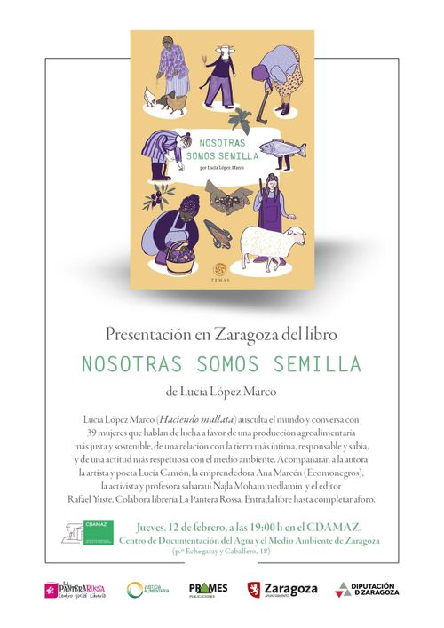 Lucía López Marco presenta 'Nosotras somos semilla' en el CDAMAZ 