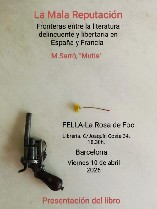 Presentación libro "Mala Reputación" de Mutis