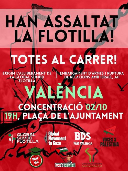 Concentració solidaria GSF