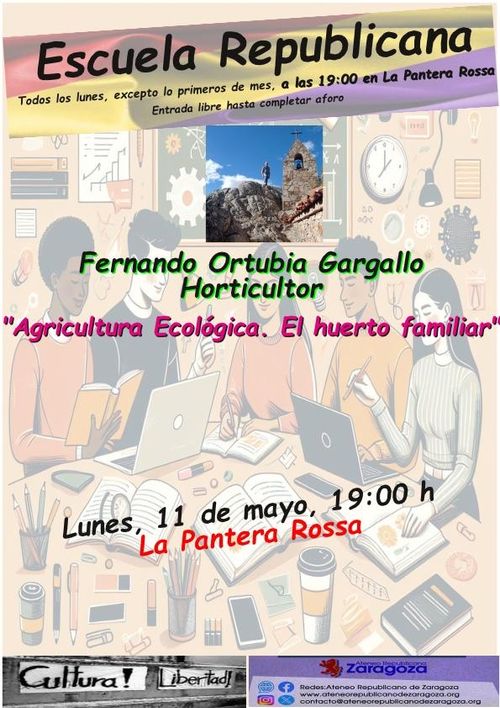 Escuela Republicana, agricultura ecológica: el huerto familiar 