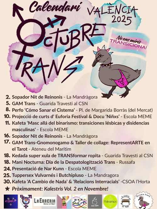 Octubre Trans València 2025