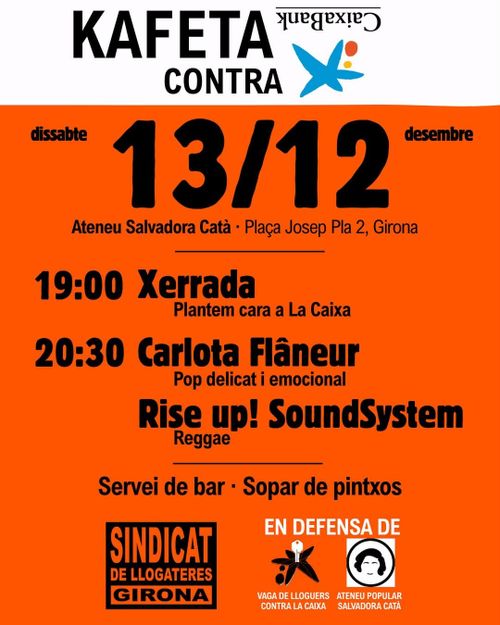 Kafeta contra Caixabank