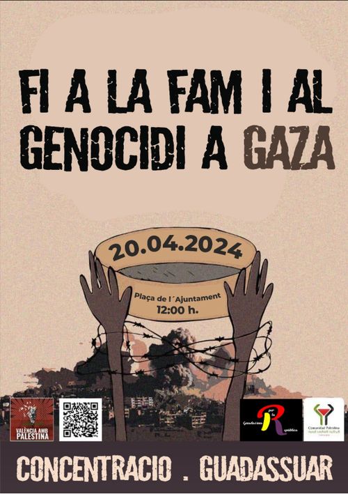 Fi a la fam i al genocidi a Gaza