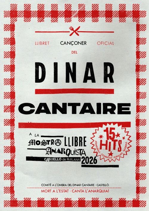 Dinar Cantaire a la XII Mostra del llibre anarquista