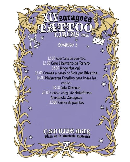 XIV Tattoo Circus - Domingo