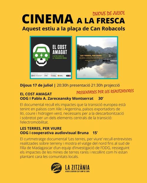 Cinema a la fresca
