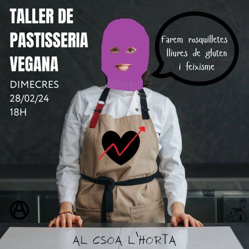 TALLER DE PASTISSERIA VEGANA